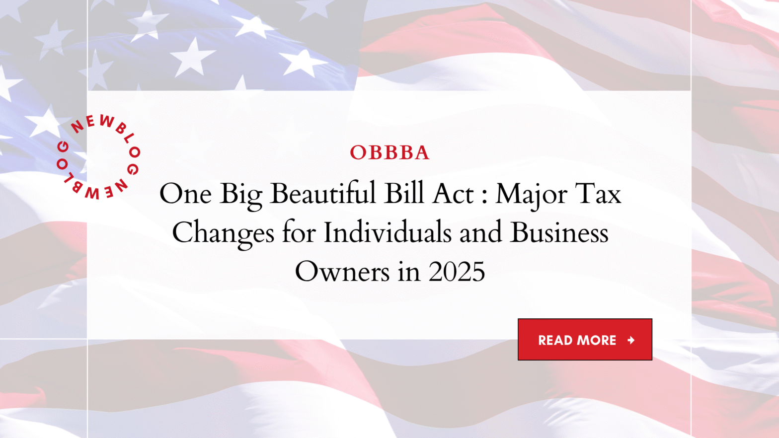 One Big Beautiful Bill Act